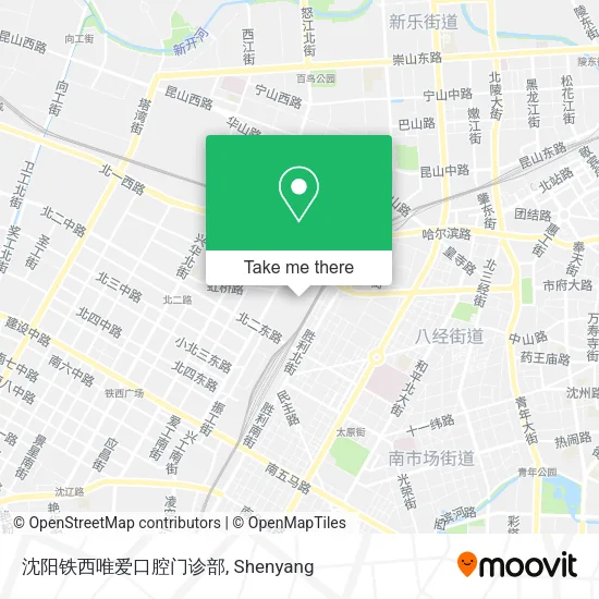 沈阳铁西唯爱口腔门诊部 map