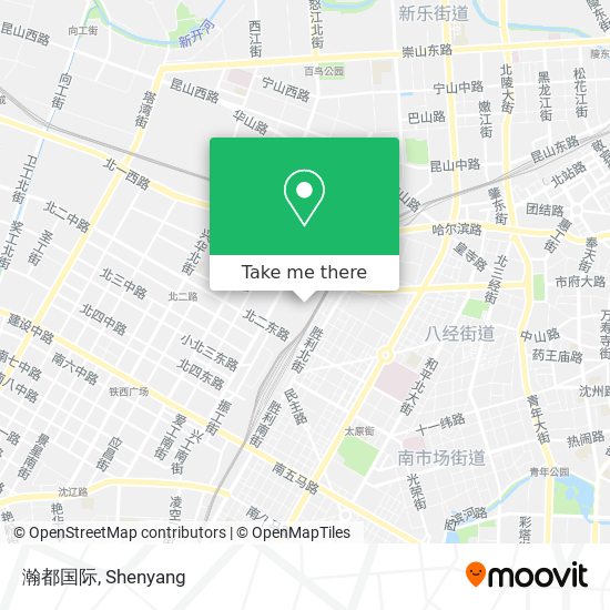 瀚都国际 map