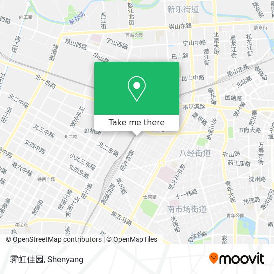 霁虹佳园 map