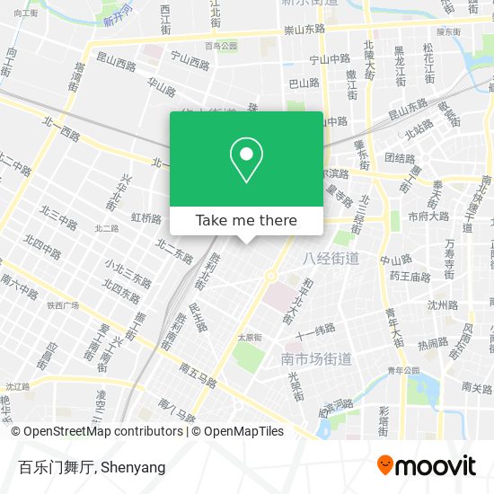 百乐门舞厅 map