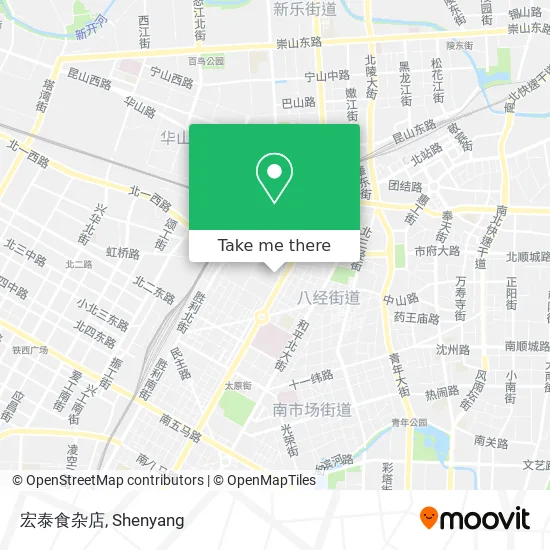 宏泰食杂店 map