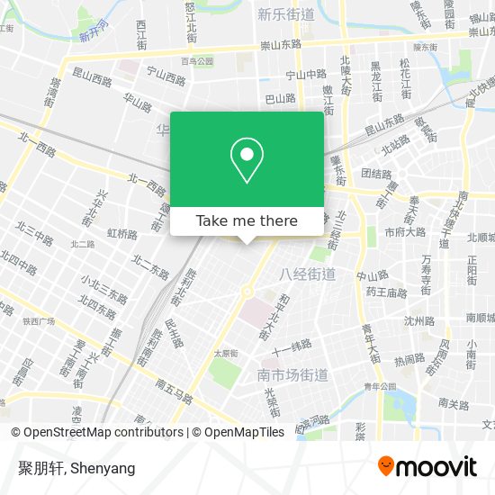 聚朋轩 map