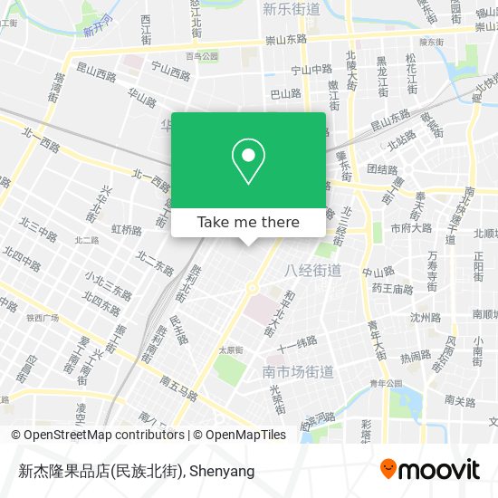 新杰隆果品店(民族北街) map