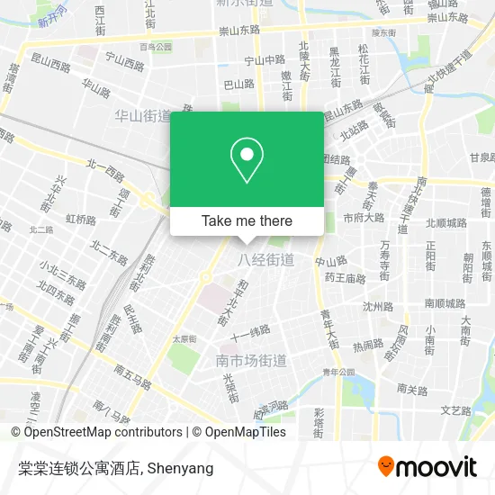 棠棠连锁公寓酒店 map