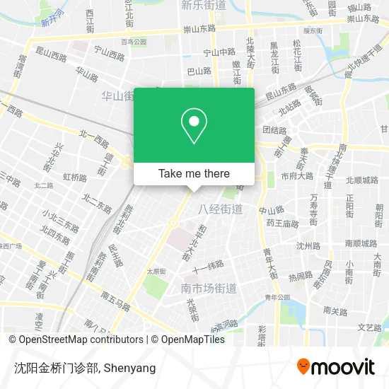 沈阳金桥门诊部 map
