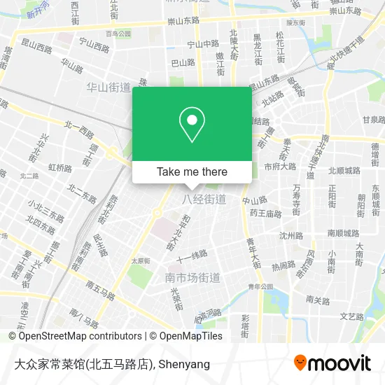 大众家常菜馆(北五马路店) map
