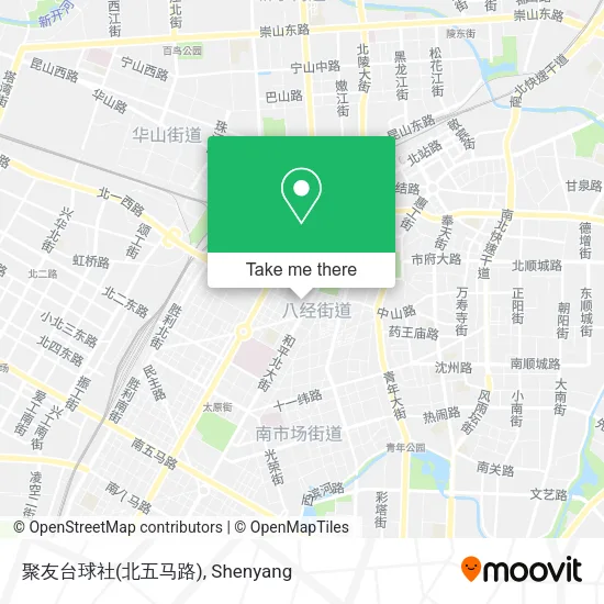 聚友台球社(北五马路) map