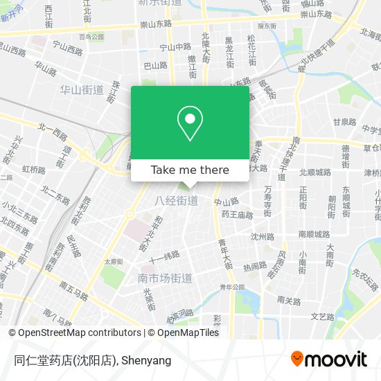 同仁堂药店(沈阳店) map
