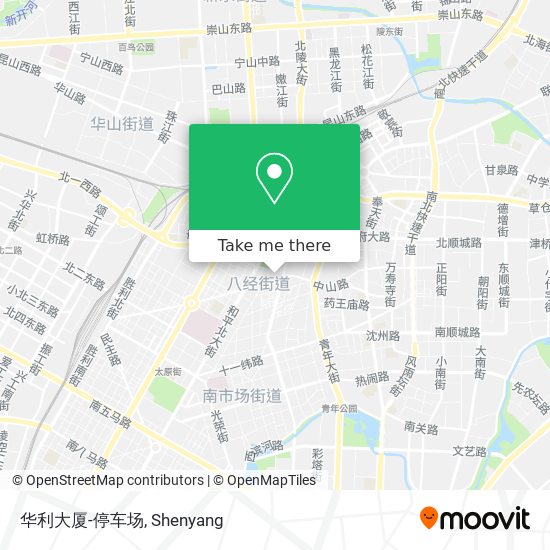 华利大厦-停车场 map