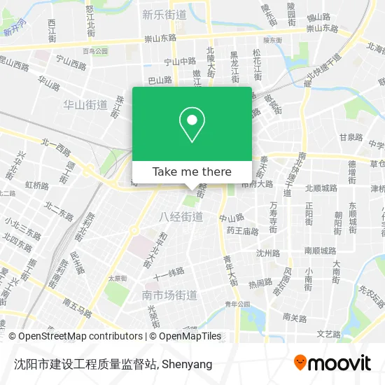 沈阳市建设工程质量监督站 map