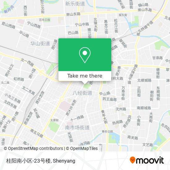 桂阳南小区-23号楼 map