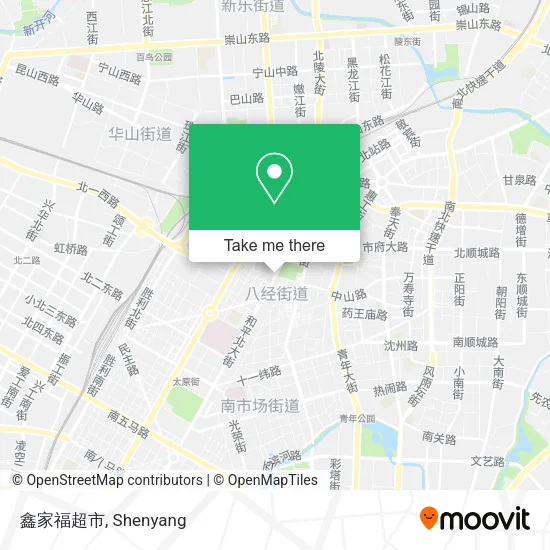 鑫家福超市 map