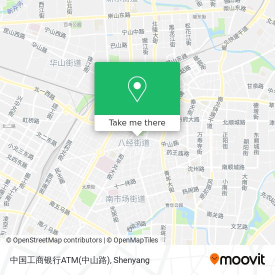 中国工商银行ATM(中山路) map