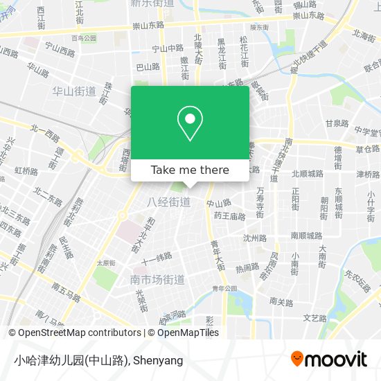 小哈津幼儿园(中山路) map