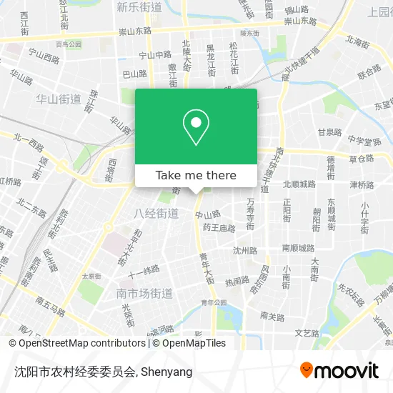 沈阳市农村经委委员会 map