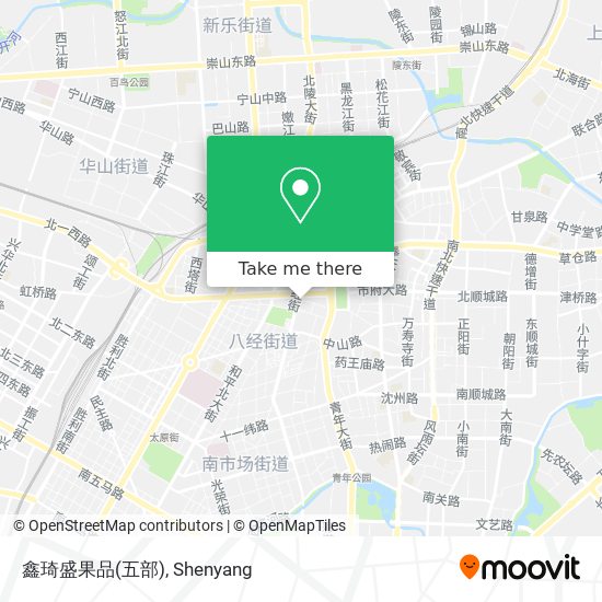 鑫琦盛果品(五部) map