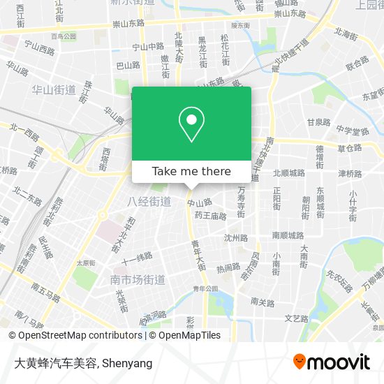 大黄蜂汽车美容 map