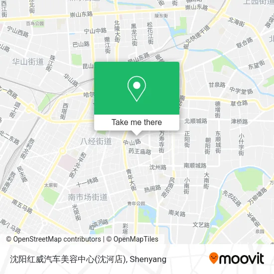 沈阳红威汽车美容中心(沈河店) map