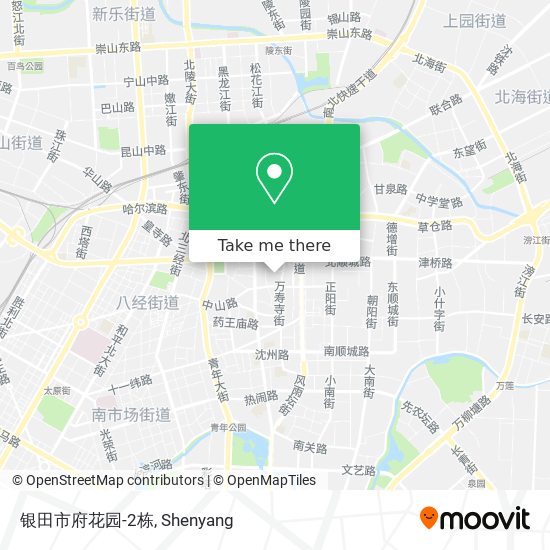 银田市府花园-2栋 map