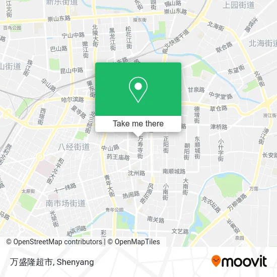 万盛隆超市 map