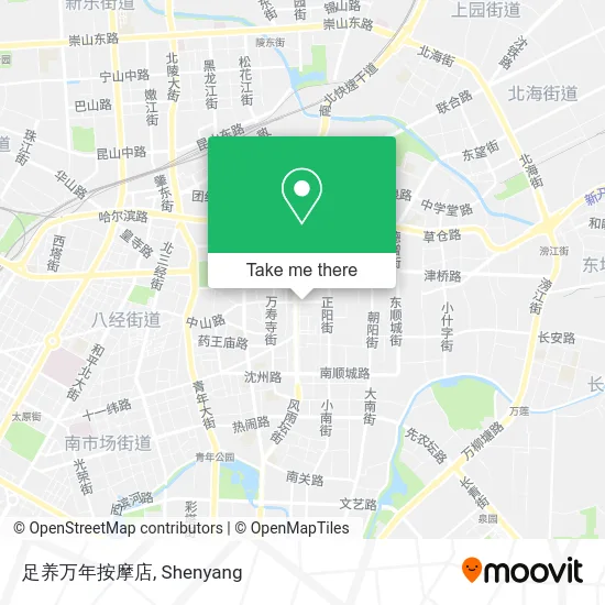 足养万年按摩店 map
