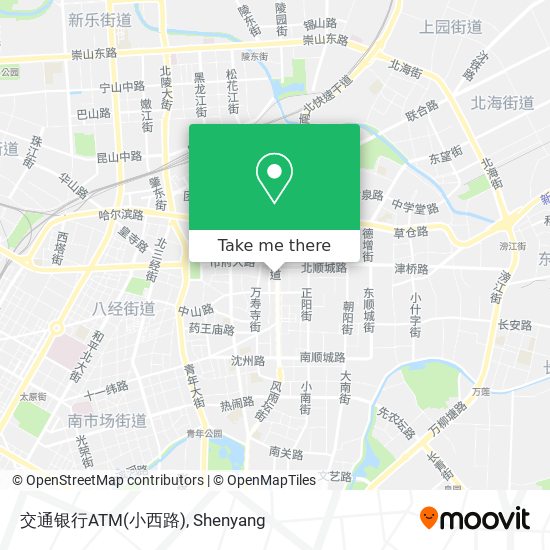 交通银行ATM(小西路) map