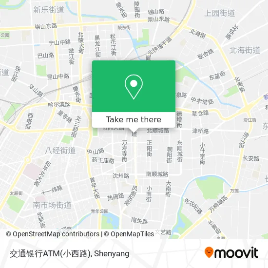 交通银行ATM(小西路) map