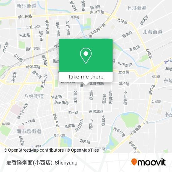 麦香隆焖面(小西店) map
