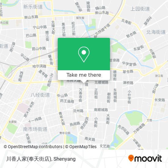 川香人家(奉天街店) map