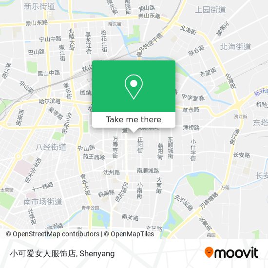小可爱女人服饰店 map