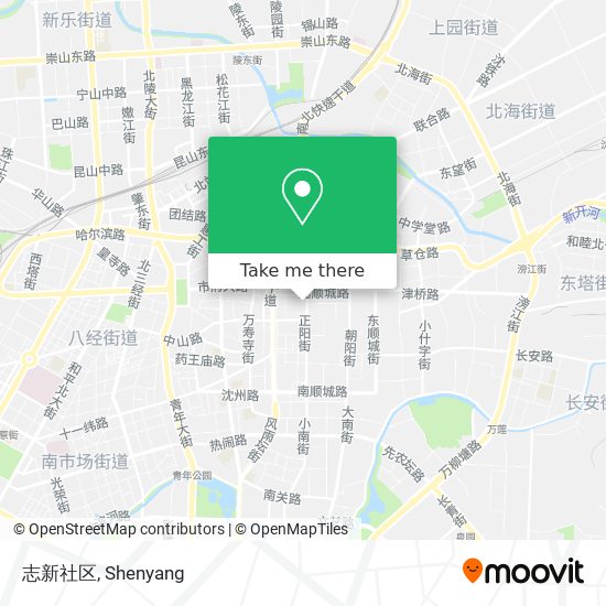志新社区 map