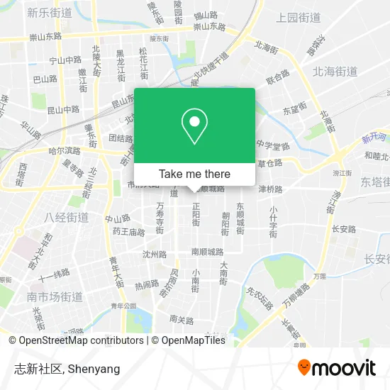 志新社区 map