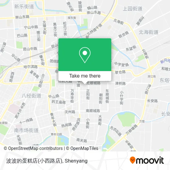 波波的蛋糕店(小西路店) map