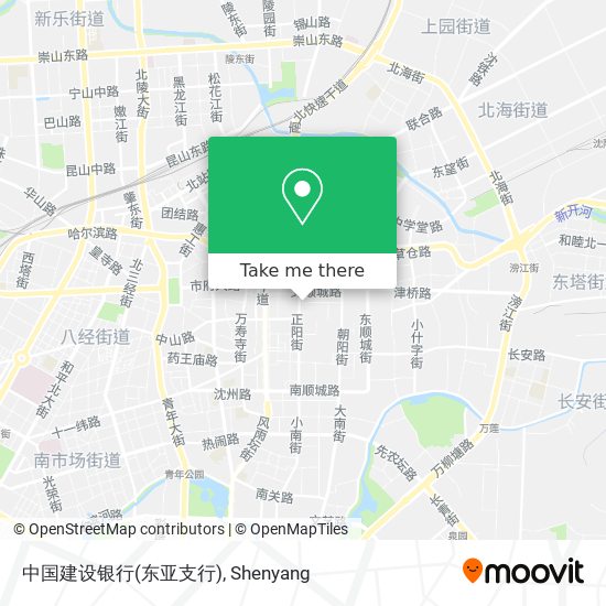 中国建设银行(东亚支行) map
