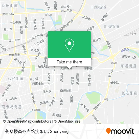 荟华楼商务宾馆沈阳店 map