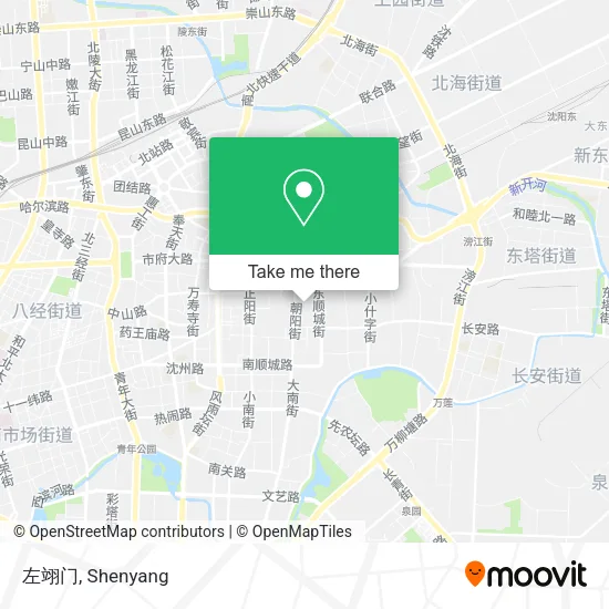 左翊门 map