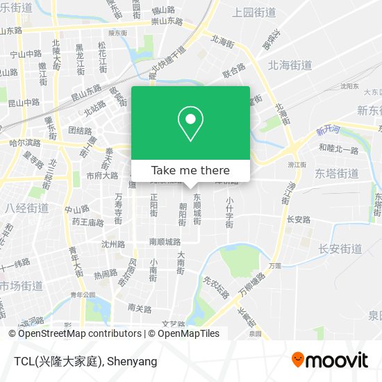 TCL(兴隆大家庭) map