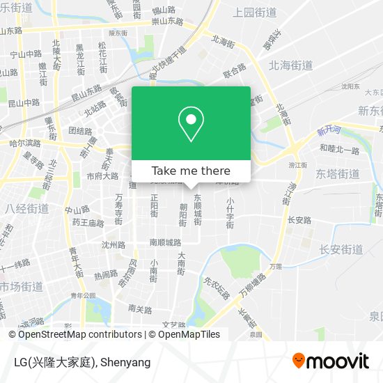 LG(兴隆大家庭) map