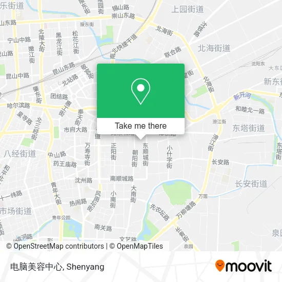 电脑美容中心 map