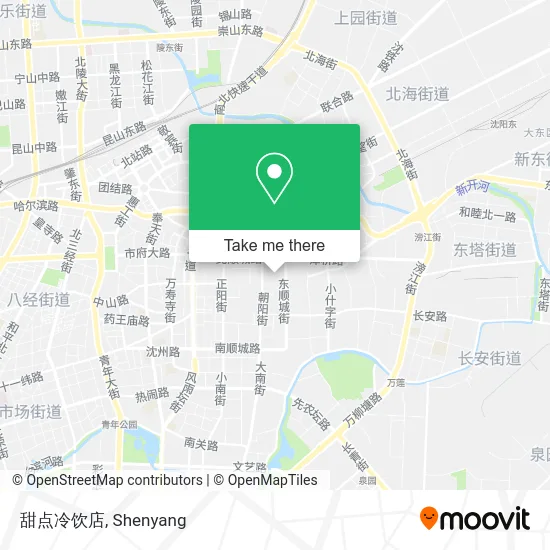 甜点冷饮店 map