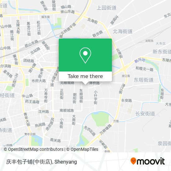 庆丰包子铺(中街店) map