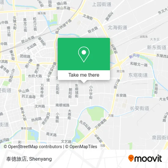 泰德旅店 map