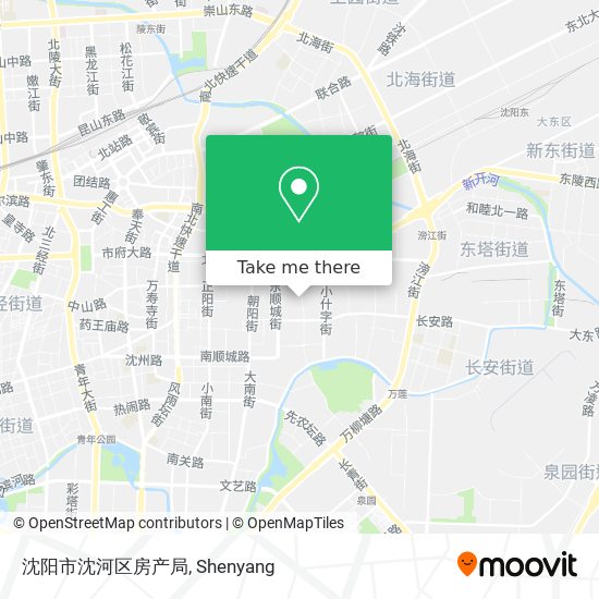 沈阳市沈河区房产局 map