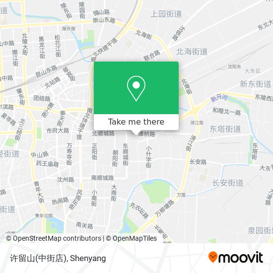 许留山(中街店) map