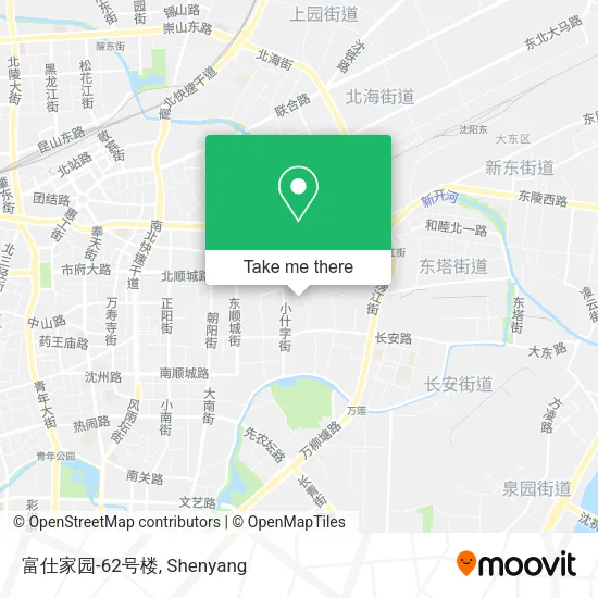 富仕家园-62号楼 map