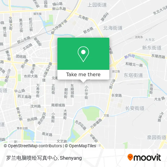 罗兰电脑喷绘写真中心 map