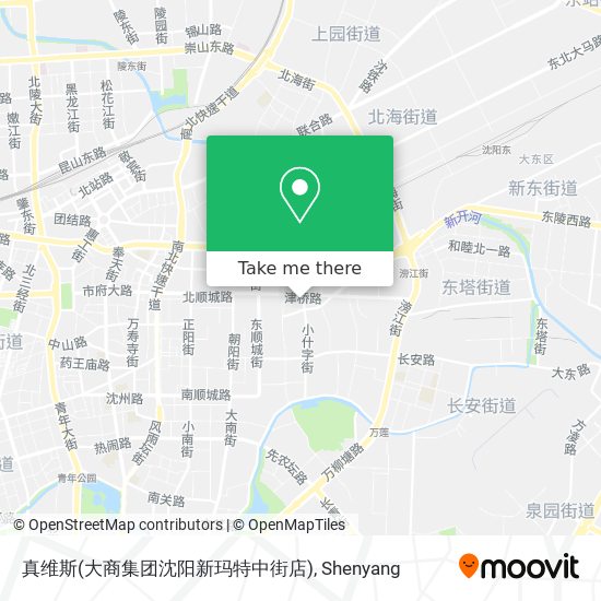 真维斯(大商集团沈阳新玛特中街店) map