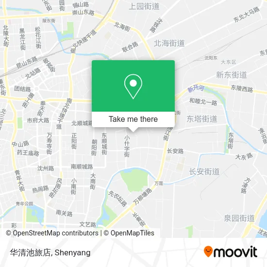 华清池旅店 map