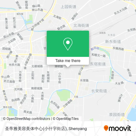 圣帝雅美容美体中心(小什字街店) map