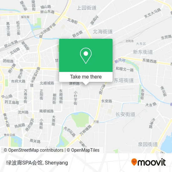 绿波廊SPA会馆 map